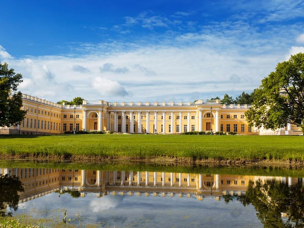 Александровский дворец в Царском Селе. Пушкин, Санкт-Петербург. Фотография: Наталья Волкова / фотобанк «Лори»