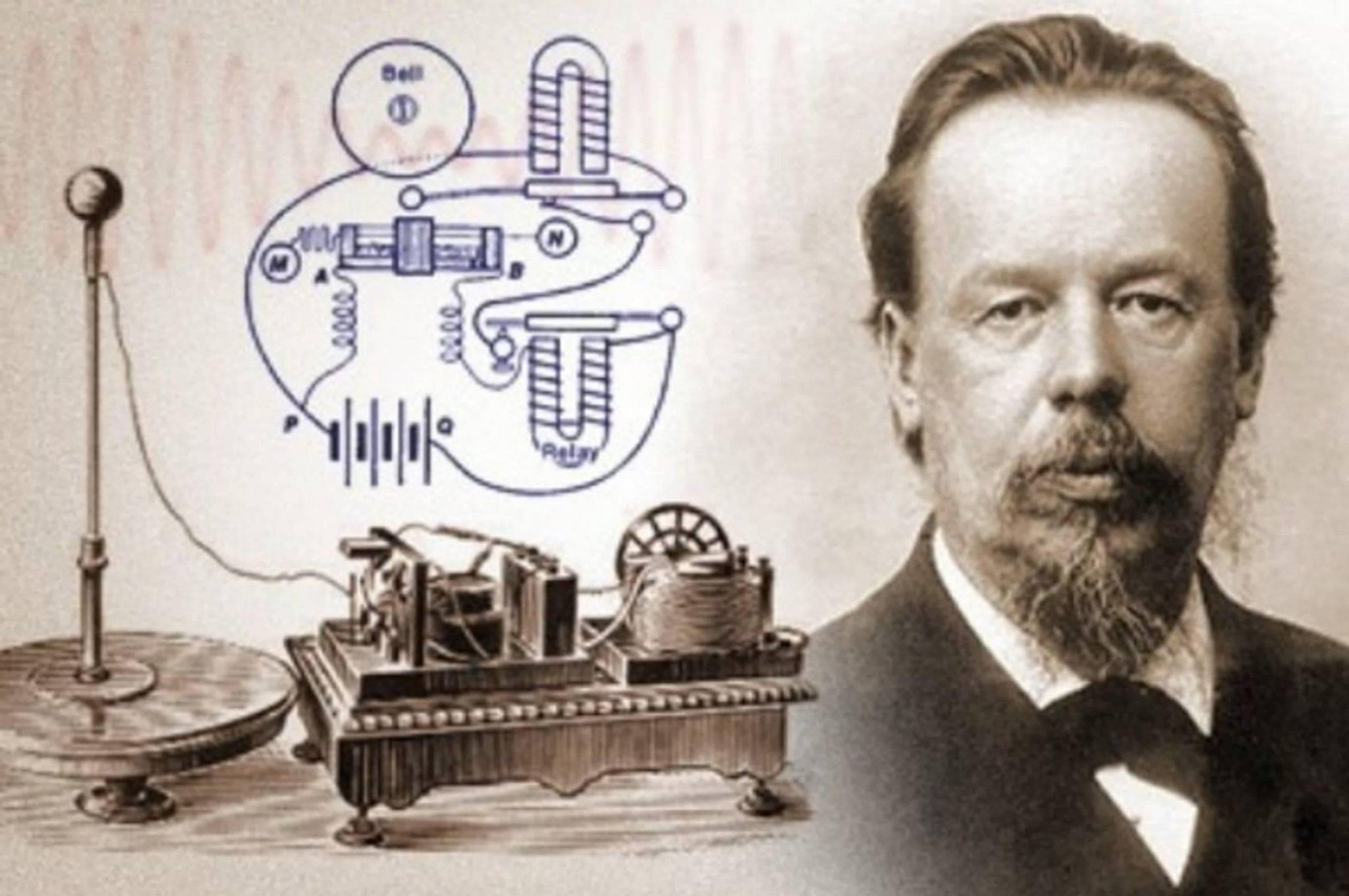 Александр Попов изобретатель радио