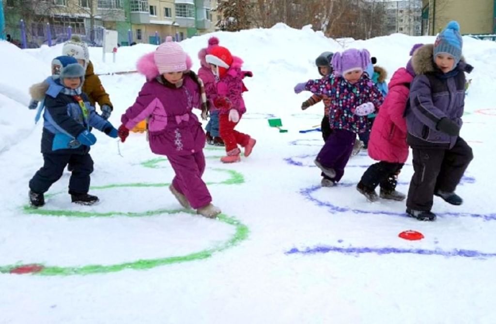 Подвижная игра краски фото