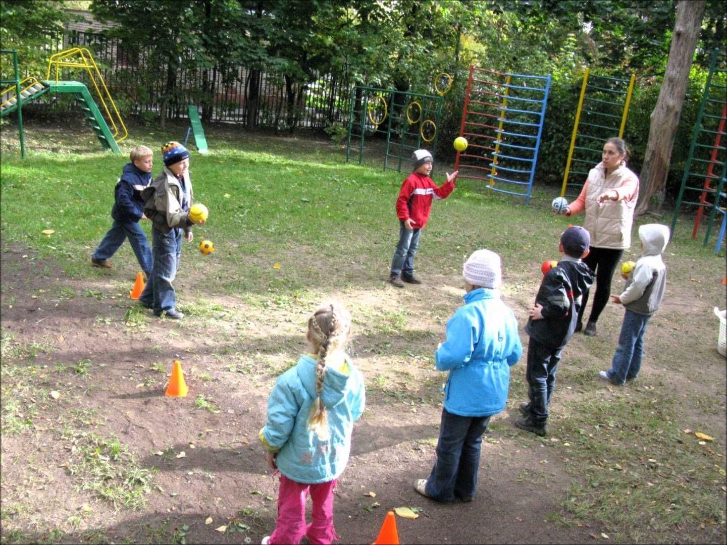 Фото детских игр весной